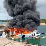 Tragedi mengerikan terjadi di perairan Maluku Utara ketika sebuah speedboat yang mengangkut sejumlah penumpang terbakar pada Minggu sore.