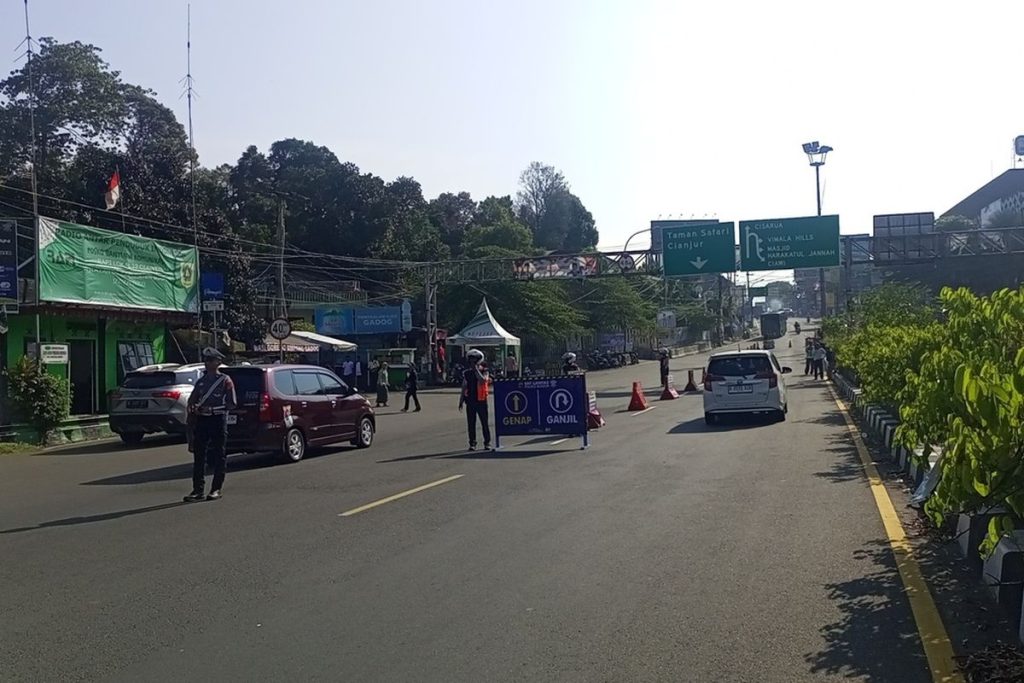 Jelang Libur Natal dan Tahun Baru, Puncak Bogor Terapkan Sistem Ganjil Genap